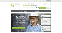 Desktop Screenshot of diabetesqld.org.au